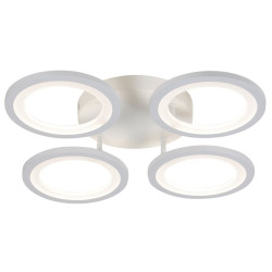 Светодиодная люстра Valeso G 2715/4 Белый 88W,3000-6500K,с пультом IR с затемнением