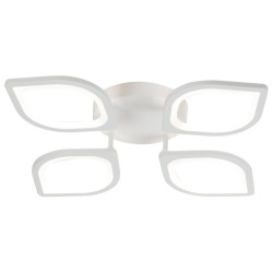 Світлодіодна люстра Valeso з пультом IR із затемненням, Білий ,80W,3000-6500K,G 2713/4