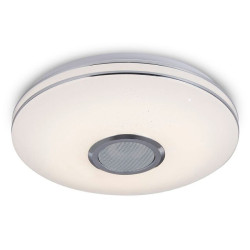 Светодиодный музыкальный светильник смарт Valeso LY365-400 WH для спальни и детской 48W+5W RGB Белый