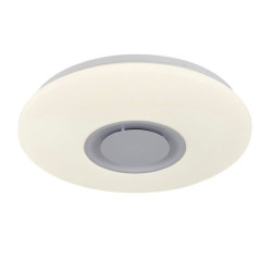 Светодиодный музыкальный светильник смарт Valeso LY565-400 WH для гостинной и спальни 48W+5W RGB Белый