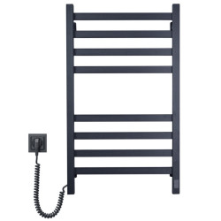 Полотенцесушитель Domingo Axis 480x800 Sensor левый черный муар