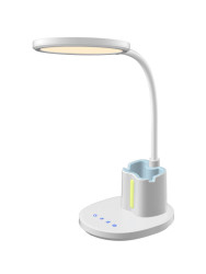 Лампа настольная гибкая светодиодная Sirius BL-1503 белый