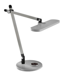 Лампа настольная светодиодная гибкая Sirius BL-1892 серебристая