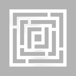 Полотенцесушитель Genesis Aqua Web 70x70 белый