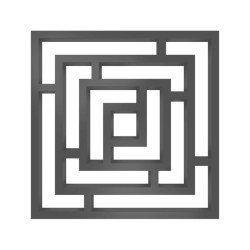 Полотенцесушитель Genesis Aqua Web 70x70 графит
