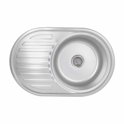 Кухонна мийка Brinex 7750 0,8 мм Micro Decor (BRIN7750MDEC08)