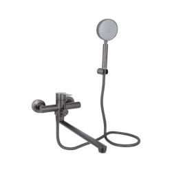 Смеситель для ванны Brinex Pure 005 Graphite BRIPUR005GRP