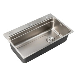 Кухонная мойка Mixxus MS6846-Set-01 Micro Decor SS Color (3.0/0.8) комплект (нерж.) (MI8389)