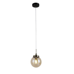 Люстра подвесная Sirius 74405/1P Antique Brass + Matte black на 1 плафон