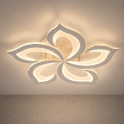 Люстра стельова Valeso LI9922-5 WH, біла, LED 70W