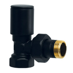 Кран для сушки для рушників кутовий Koer KR.531.Black - 1/2" (KR5103)