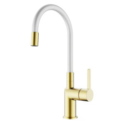Кухонный смеситель Koer KB-70029-12 (матовое золото) (KR5958)
