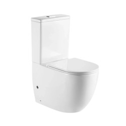 Унитаз-компакт Imprese OSLAVA 62*34*82,5см, безободковый, сиденье Slim slow-closing, белый (с06507103TW)