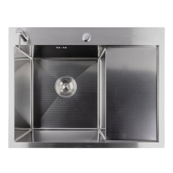 Кухонна мийка Valeso Handmade CM 65*50 L Decor (3,0/1,0)