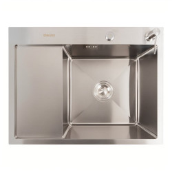 Кухонная мойка Valeso Handmade CM 65*50 R (3,0/1,0)