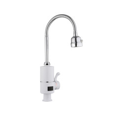 Проточний кран водонагрівач для кухні Lidz Warm 062 LDWAR062WCR49099 White/Chrome