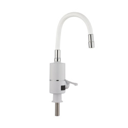 Проточний кран водонагрівач для кухні Lidz Warm 065 LDWAR065WHI49097 White/White