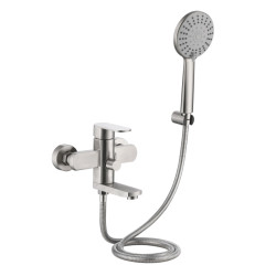 Смеситель для ванны Lidz Luna 006 (k35) LDLUN006NKS49190 Nickel