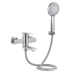 Смеситель для ванны Lidz Nexus 006 (k35) LDNEX006NKS49186 Nickel