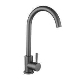 Кухонный смеситель Lidz Aria 015F (k35) LDARI015FGRP49559 Graphite