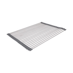 Сушарка на кухонну мийку Lidz Acsis LA01 Gray, кругла основа 440х320 мм LDACSLA01GRA49779