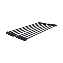 Сушарка на кухонну мийку Lidz Acsis LA09 Black, кругла основа 440х224 мм LDACSLA09BLM49777