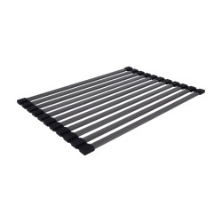 Сушарка на кухонну мийку Lidz Acsis LA14 Black, пласка основа 430х300 мм LDACSLA14BLM49768