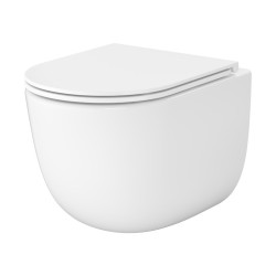 Унітаз підвісний Cersanit Remo СЕТ C947 Pro Tornado S4035-001 із сидінням Soft Close дюропласт