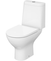 Унітаз-компакт Cersanit 882 Colour Pro Oval Vortex 011 2/4 із сидінням мікроліфт, білий глянсовий (K103-055)