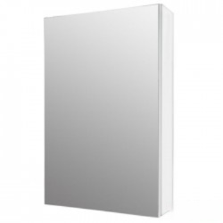 Зеркальный шкаф Fancy Marble (Буль-Буль) MC-450 (ШЗ-450) белый