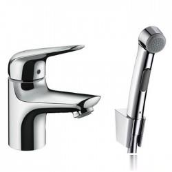 Смеситель для раковины с гигиеническим душем Hansgrohe Novus 71144000